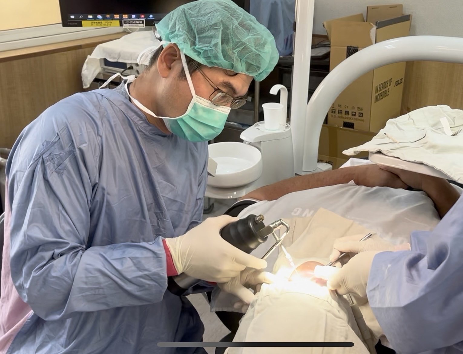 冷凍槍治療口腔血管病變